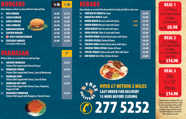 Menu photo 1 Mamas Pizzeria Leeds, XWY
