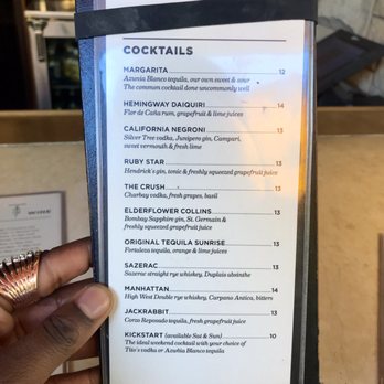 R+D Kitchen - Cocktail menu - New American Near Me - Yountville, California R+D Kitchen - Cocktail menu - New American Near Me - Yountville, California
