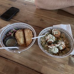 The Garden By Charles Towne Fermentory - Victor's Lab Food Truck - Empanadas and Street Corn Fritters