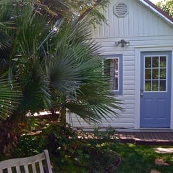 Tranquility - Alisha has added beautiful planting on porch & sides--really looks beautiful--this space is just for the Body work...
