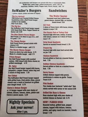 Menu photo 7 SuWaller's Bar & Grill Saint Louis, MO Menu photo 7 SuWaller's Bar & Grill Saint Louis, MO