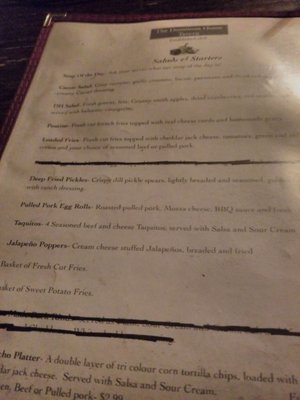Menu photo 1 Dominion House Windsor, ON