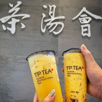 TP Tea - Passion Fruit Green Tea with Aloe and Agar & Mango Pomelo Sago with Tea Jelly - Bubble Tea Near Me - Toronto, Ontario