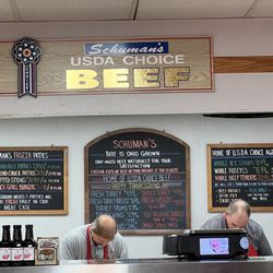 Schuman's Meats - Beef menu