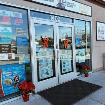 Chevron - Decorations outside of store. - Convenience Stores Near Me - Pasadena, California