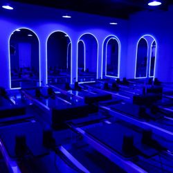 Evening classes at Void Pilates!