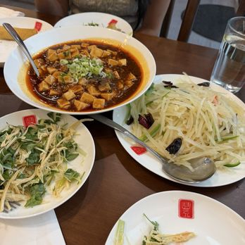 Good Kitchen - Mapo Cold & Shredded Tofu Skin Salad & cold Stir-Fried Shredded Potato (Hot & Sour) - Chinese Near Me - South Salt Lake, Utah