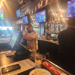 Terible, rude bartender...