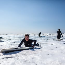 Adventure Outings - Surfing in Santa Cruz with AO