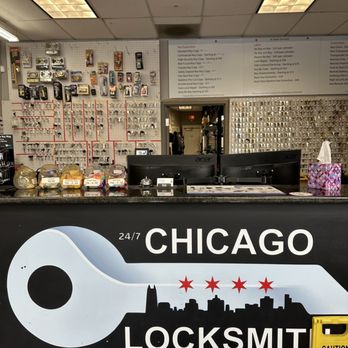 Chicago Locksmiths - Inside store - Security Systems Near Me - Chicago, Illinois Chicago Locksmiths - Inside store - Security Systems Near Me - Chicago, Illinois