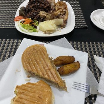 The Cuban Place - Pork & black beans. Cuban sandwich. Guava juice and a Bombon. - Cuban Near Me - Jacksonville, Florida The Cuban Place - Pork & black beans. Cuban sandwich. Guava juice and a Bombon. - Cuban Near Me - Jacksonville, Florida