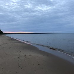 Bay View Campground - Beach at campground