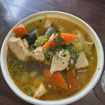 Green Olive - Chicken Soup - Mediterranean Near Me - Downey, California