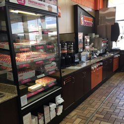 Petro Stopping Center - The Dunkin' Express self-serve coffee and donut area.