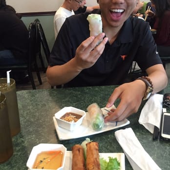Tan My - Egg roll and spring roll appetizer, peanut sauce was really watery ): - Vietnamese Near Me - Austin, Texas Tan My - Egg roll and spring roll appetizer, peanut sauce was really watery ): - Vietnamese Near Me - Austin, Texas