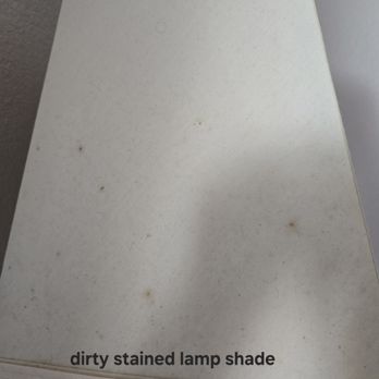 Bluebeard's Castle Resort - dirty stained lamp shade - Resorts Near Me - St. Thomas, Virgin Islands