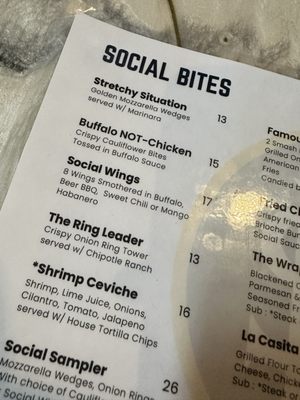 Menu photo 2 Heights Social Tampa, FL
