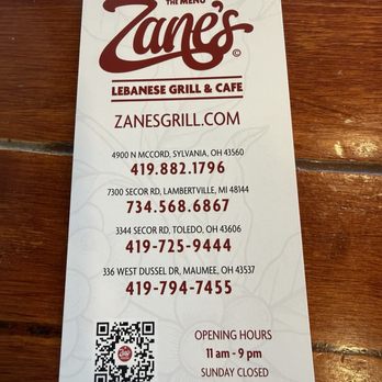 Zane's Lebanese Grill - Phone numbers - Food Delivery Services Near Me - Sylvania, Ohio Zane's Lebanese Grill - Phone numbers - Food Delivery Services Near Me - Sylvania, Ohio