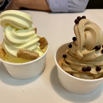 Milu - Egg custard and milk tea soft serve - Good - Chinese Near Me - New York, New York Milu - Egg custard and milk tea soft serve - Good - Chinese Near Me - New York, New York