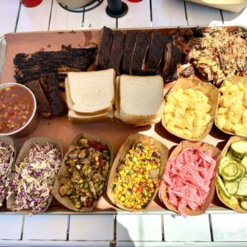 Smokin J's BBQ - Family Platter (sub whole chicken for full-rack of ribs) A feast fit for a King. - Caterers Near Me - Poway, California