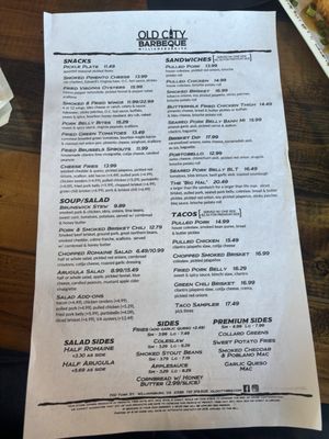 Menu photo 6 Old City Barbeque Williamsburg, VA Menu photo 6 Old City Barbeque Williamsburg, VA
