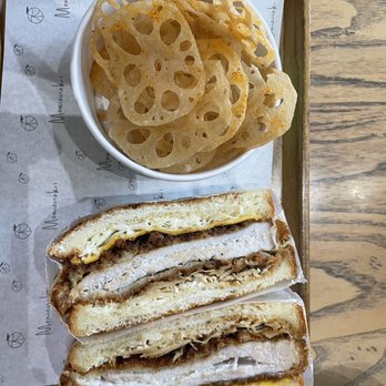 Momonoki - Cheese Pork Sando - Cafes Near Me - Atlanta, Georgia