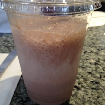 Madison Restaurant - Chocolate egg cream (half split into two cups) - American Near Me - New York, New York Madison Restaurant - Chocolate egg cream (half split into two cups) - American Near Me - New York, New York