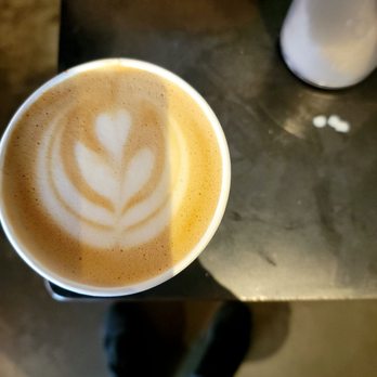 Merit Coffee - Gotta love good latte art - Coffee & Tea Near Me - Austin, Texas