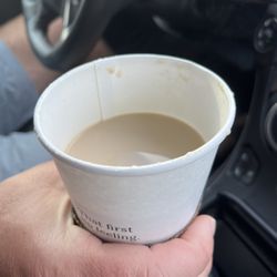 Starbucks - This is supposed to be a venti latte. Slowest Starbucks ever.