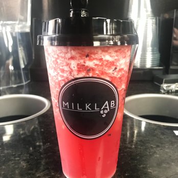 Milk Lab - Cary - Strawberry fruit tea with jasmine tea base - Ice Cream & Frozen Yogurt Near Me - Cary, North Carolina Milk Lab - Cary - Strawberry fruit tea with jasmine tea base - Ice Cream & Frozen Yogurt Near Me - Cary, North Carolina