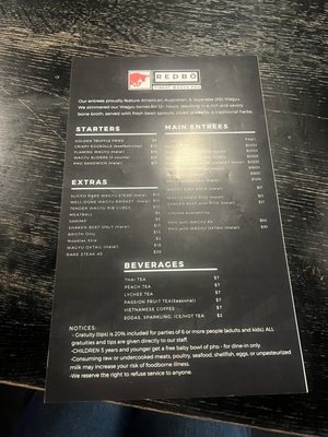 Menu photo 4 Pho Redbo Rolling Hills Estates, CA Menu photo 4 Pho Redbo Rolling Hills Estates, CA