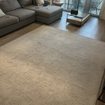 Crate and Barrel - Dirty used rug, sold to us "unused" on clearance - Furniture Stores Near Me - Pasadena, California Crate and Barrel - Dirty used rug, sold to us "unused" on clearance - Furniture Stores Near Me - Pasadena, California