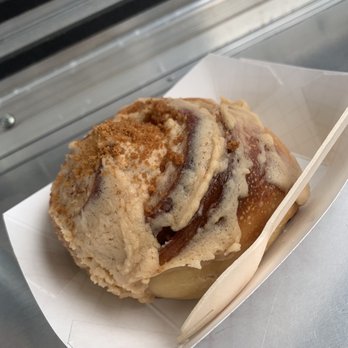 Le Dough - Cookie butter donut. Unreal - Food Trucks Near Me