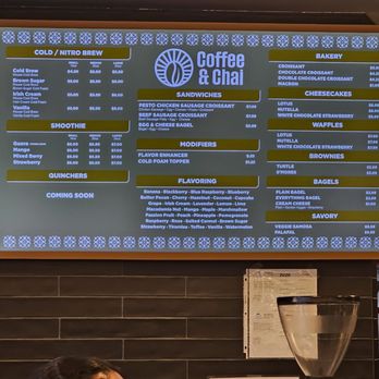 Coffee & Chai - Menu - Coffee & Tea Near Me - West Jordan, Utah Coffee & Chai - Menu - Coffee & Tea Near Me - West Jordan, Utah
