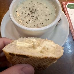 Some of the best clam chowder I've had in a very long time Some of the best clam chowder I've had in a very long time