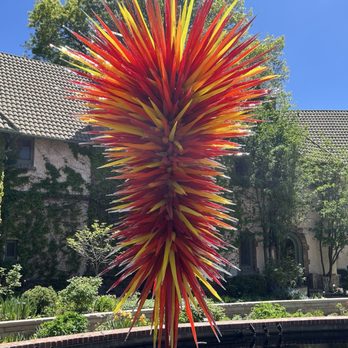 Denver Botanic Gardens - Glass art sculpture - Botanical Gardens Near Me - Denver, Colorado