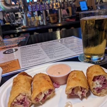 DAS Beer Garden - Reuben egg rolls - Sports Bars Near Me - Jupiter, Florida DAS Beer Garden - Reuben egg rolls - Sports Bars Near Me - Jupiter, Florida