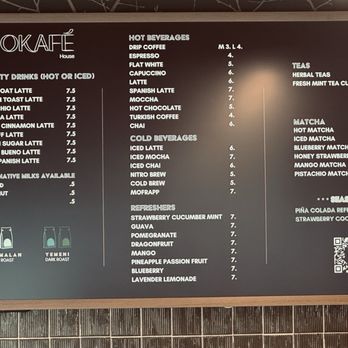 Mokafe - Menu - Desserts Near Me - Weehawken Township, New Jersey Mokafe - Menu - Desserts Near Me - Weehawken Township, New Jersey