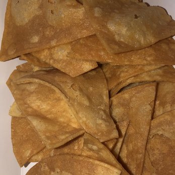 Birria Landia - Closeup Shot of the Chips - Tacos Near Me - Flushing, New York