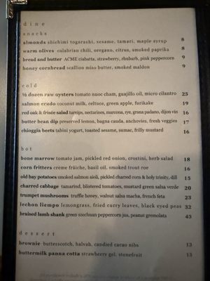 Menu photo 1 Buddy San Francisco, CA Menu photo 1 Buddy San Francisco, CA