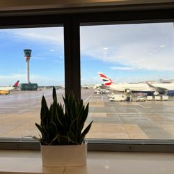 American Airlines Admirals Club - Getting ready for take-off.
