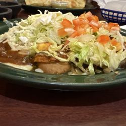 Las Ollas Mexican Restaurant - Enchilada Supremas Platter