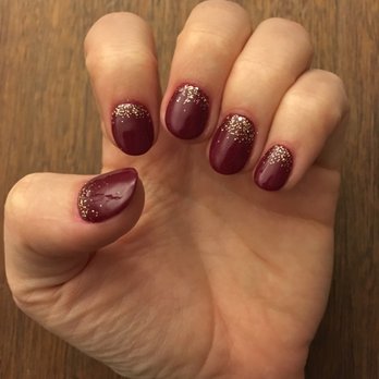 Simply Natural Nails - SNS with Gel glitter - Waxing Near Me - Chandler, Arizona