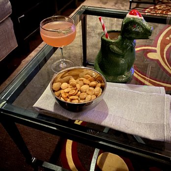 The Citizens Trust - Trex, Almonds, fancy drink - Cocktail Bars Near Me - Columbus, Ohio