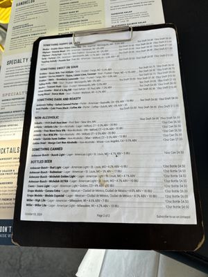 Menu photo 5 Northern Taphouse Woodbury, MN