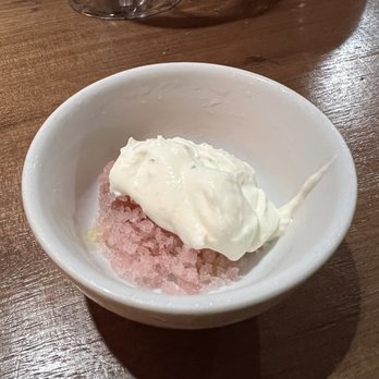 Surrell - Rosé and Rhubard Ice - Caterers Near Me - Seattle, Washington