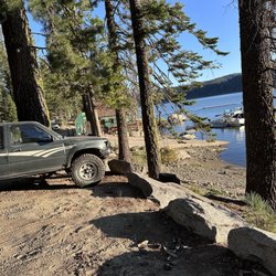 Bucks Lake Campground - Parking for renting boats