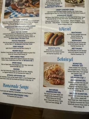 Menu photo 4 Hofbrauhaus Columbus Columbus, OH