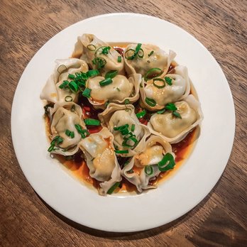 Shanghai WangWang - Cold dumplings with chilli-oil. Another house favourite. Infused with chilli and a dash of sesame oil. Perfect for a light entree! - Shanghainese Near Me - Sydney, NSW Shanghai WangWang - Cold dumplings with chilli-oil. Another house favourite. Infused with chilli and a dash of sesame oil. Perfect for a light entree! - Shanghainese Near Me - Sydney, NSW