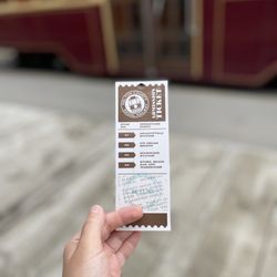 Halton County Radial Railway - Streetcar Ticket